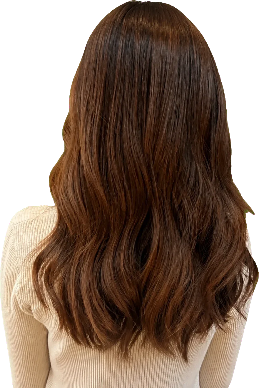 ผลงานทำสีผมโทนคอปเปอร์ของ Indigo Hair Salon
